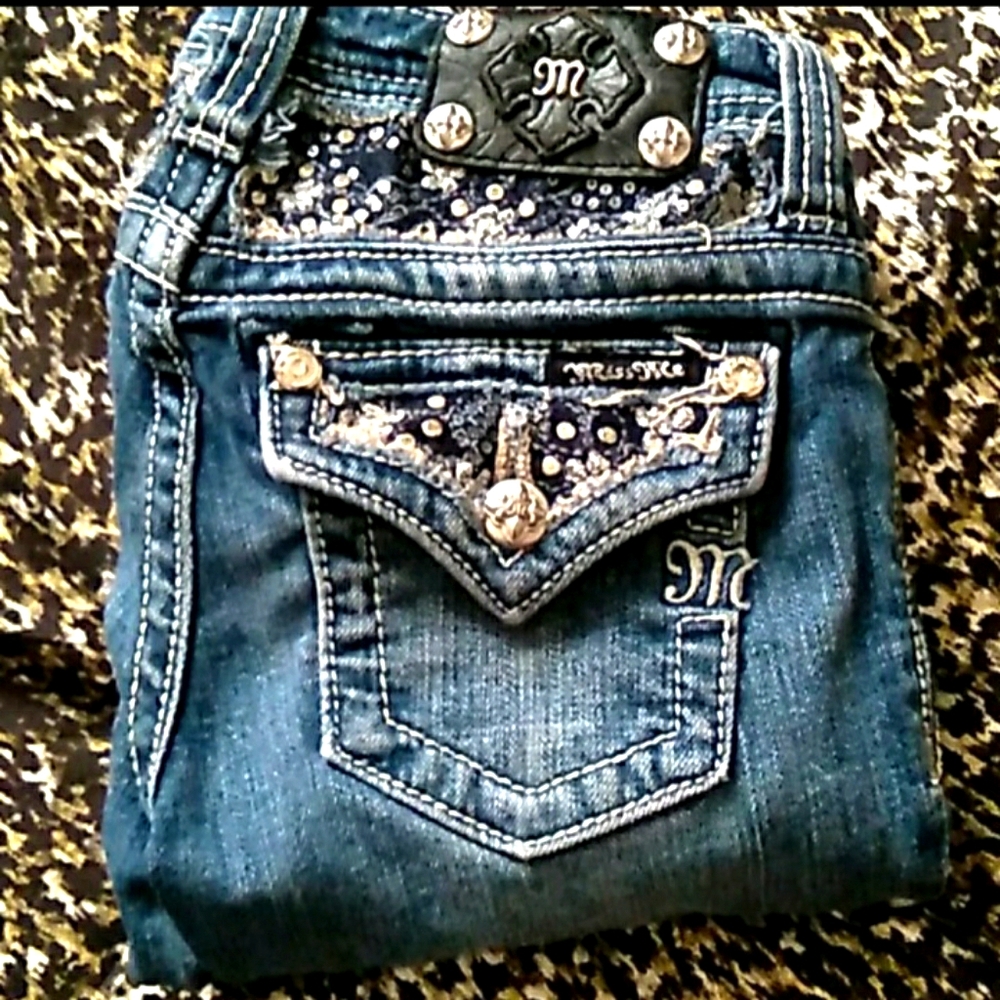 Kids size 12 Miss Me Jean's